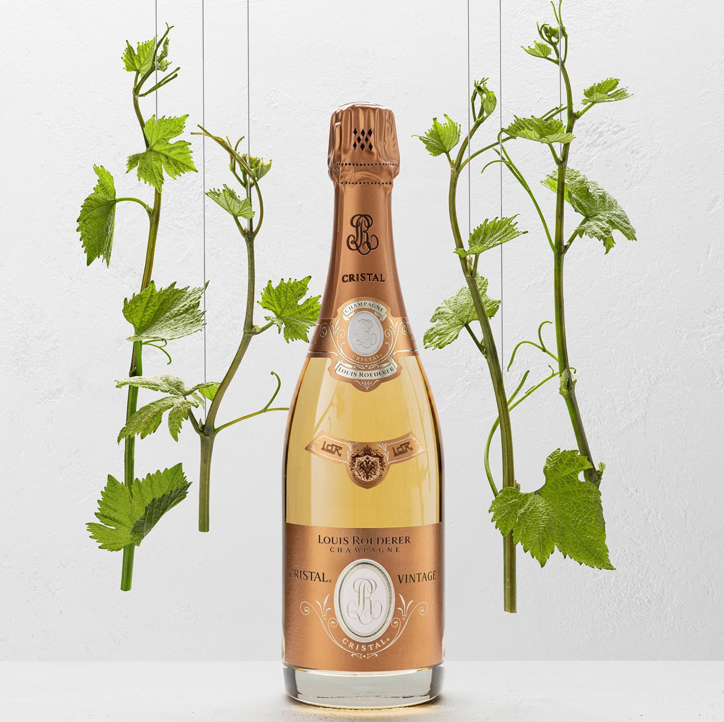 Louis Roederer Cristal Vinotheque Edition Brut Rose Millesime, Champagne